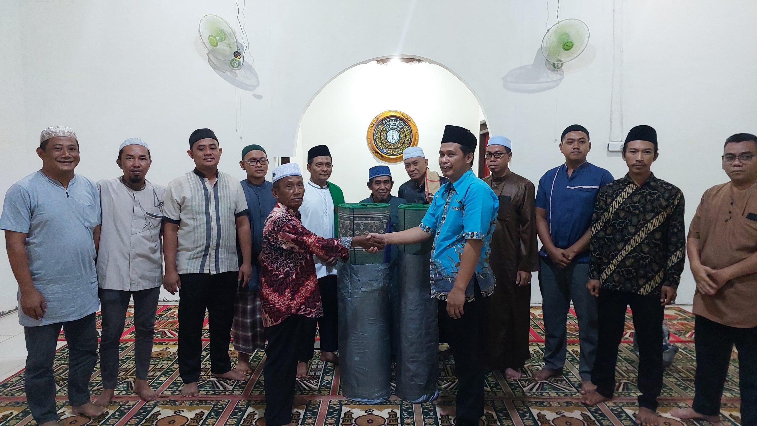 Safari Ramadhan Kecamatan Kota Bangun Darat di Desa Wonosari di rangkai dengan peresmian Masjid Al Ikhlas