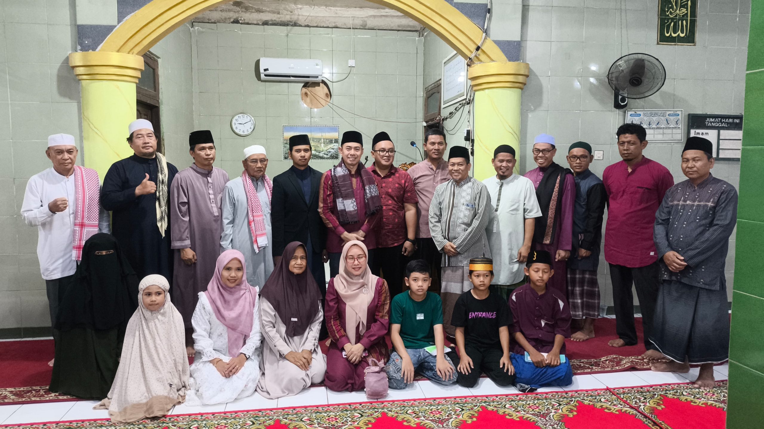 Safari Ramadhan Kecamatan Kota Bangun Darat di Desa Sumber Sari