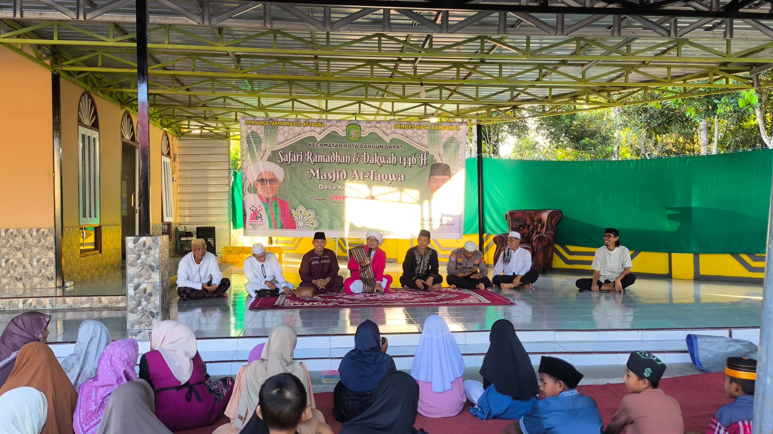 Safari Ramadhan Kecamatan Kota Bangun Darat di Desa Kota Bangun III