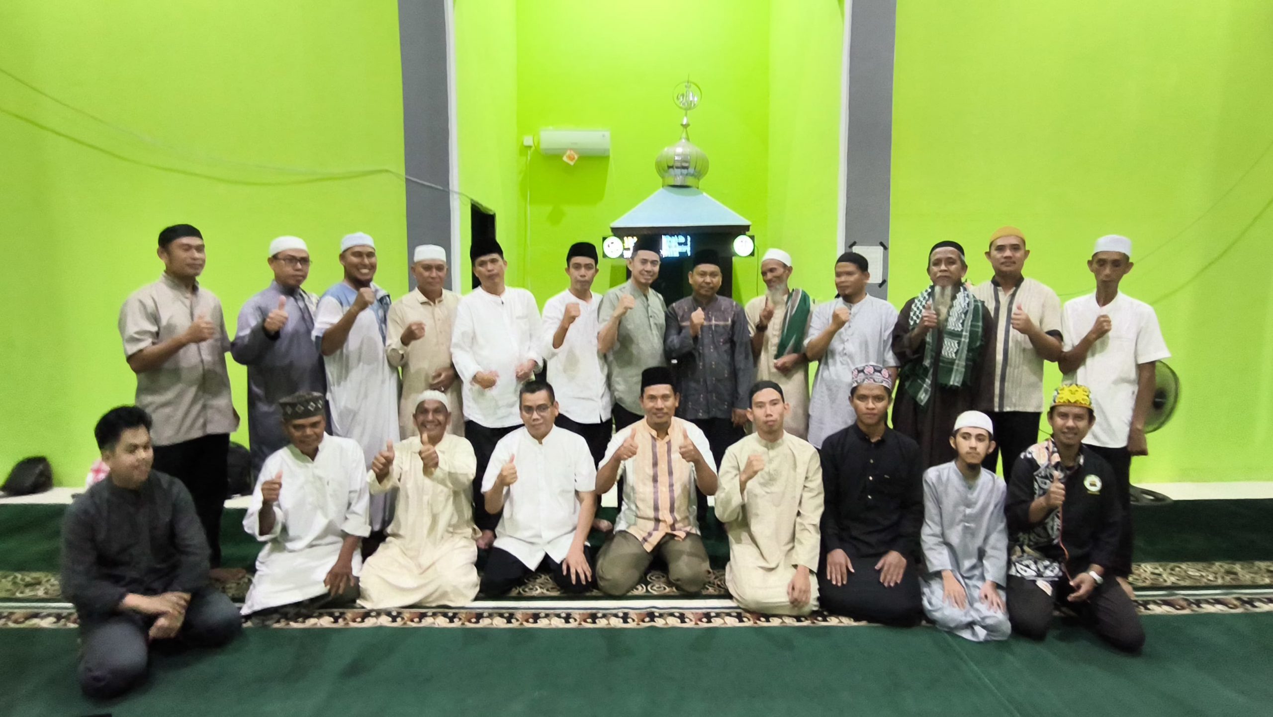 Safari Ramadhan Kecamatan Kota Bangun Darat di Desa Benua Baru