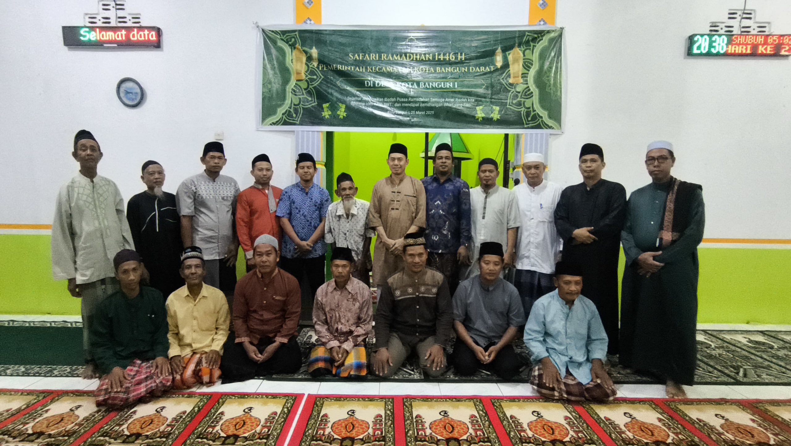Safari Ramadhan Kecamatan Kota Bangun Darat di Desa Kota Bangun I
