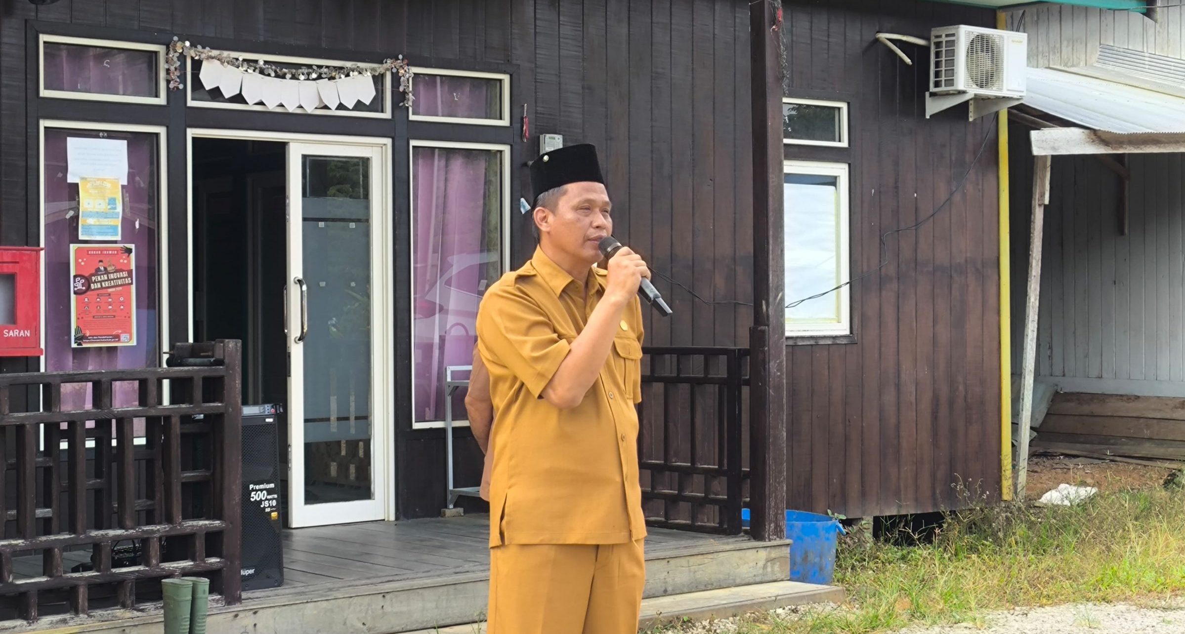 Apel Pagi dan Halal Bihalal Kantor Camat Kota Bangun Darat