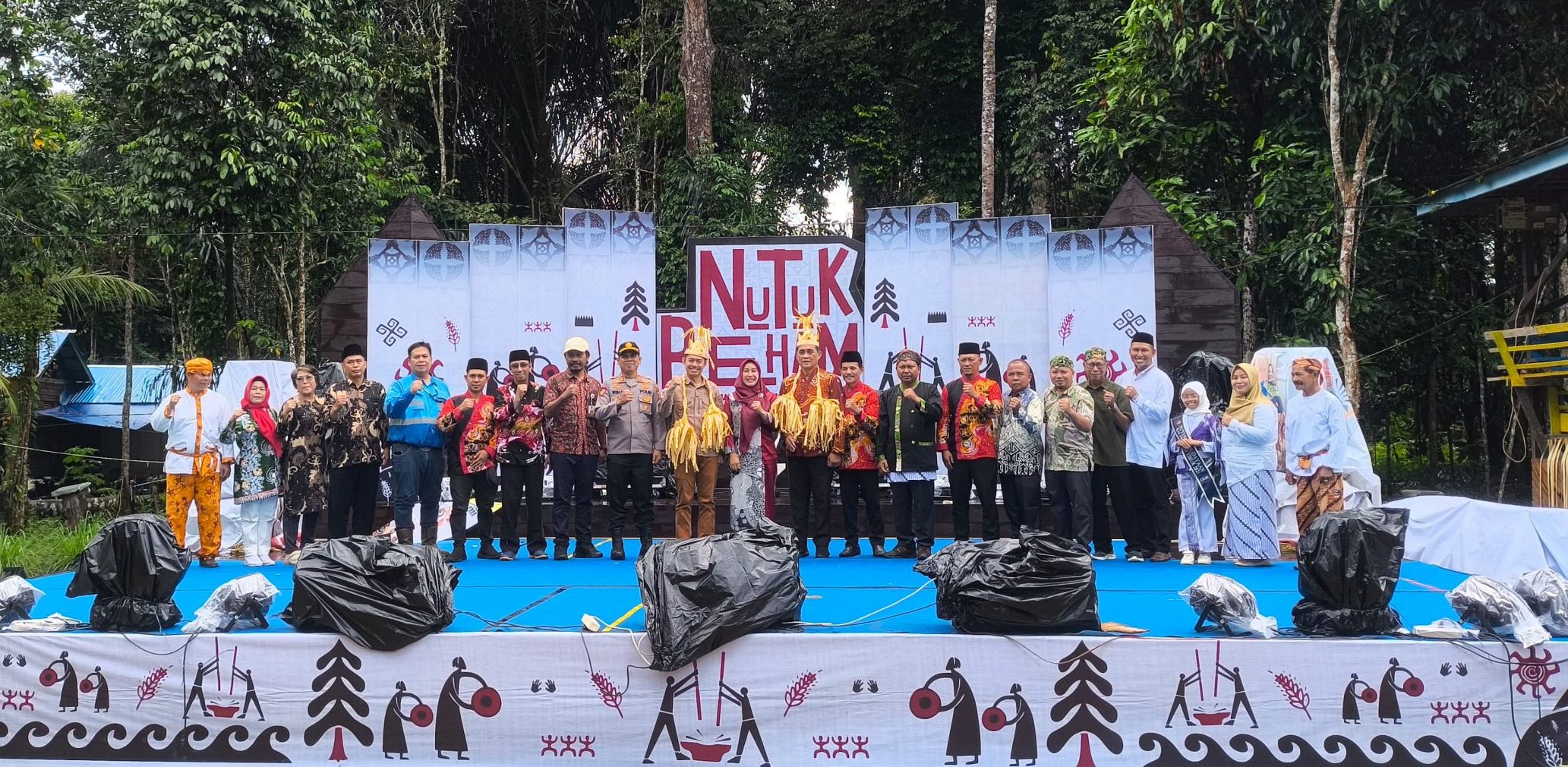 Festival Budaya Kutai Adat Lawas NUTUK BEHAM Resmi Dibuka