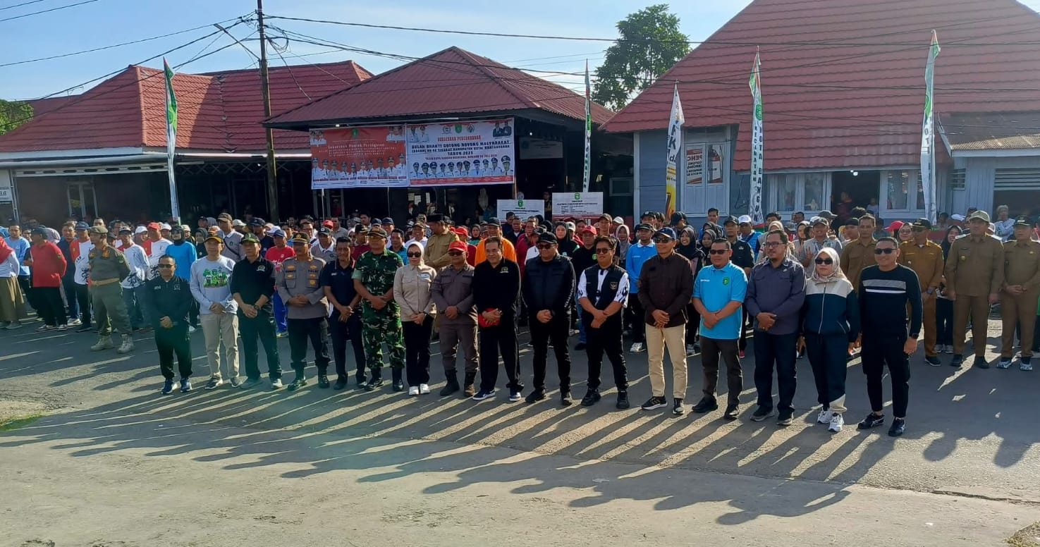 Pencanangan BBGRM Kukar 2025: Kerja Bersama Jadi Kunci Membangun Daerah