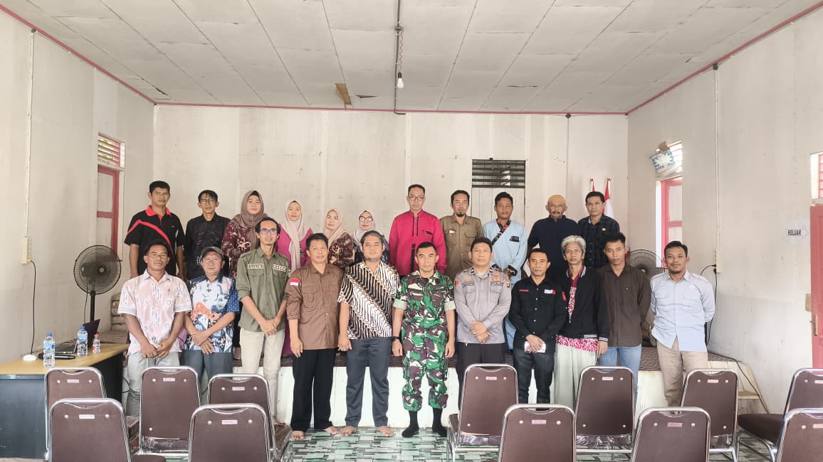 Rapat Kerja Persiapan HUT Kemerdekaan RI ke-80 di Kecamatan Kota Bangun Darat
