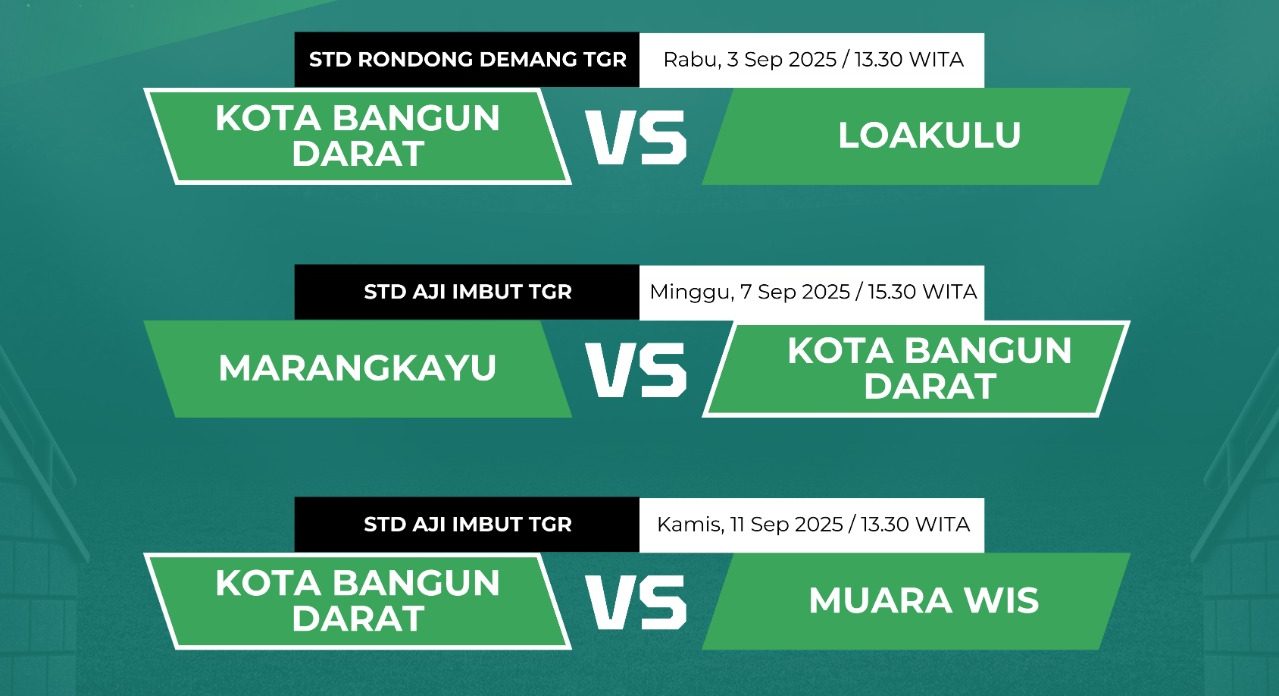 Kecamatan Kota Bangun Darat Siap Berlaga di Bupati Cup Kukar 2025