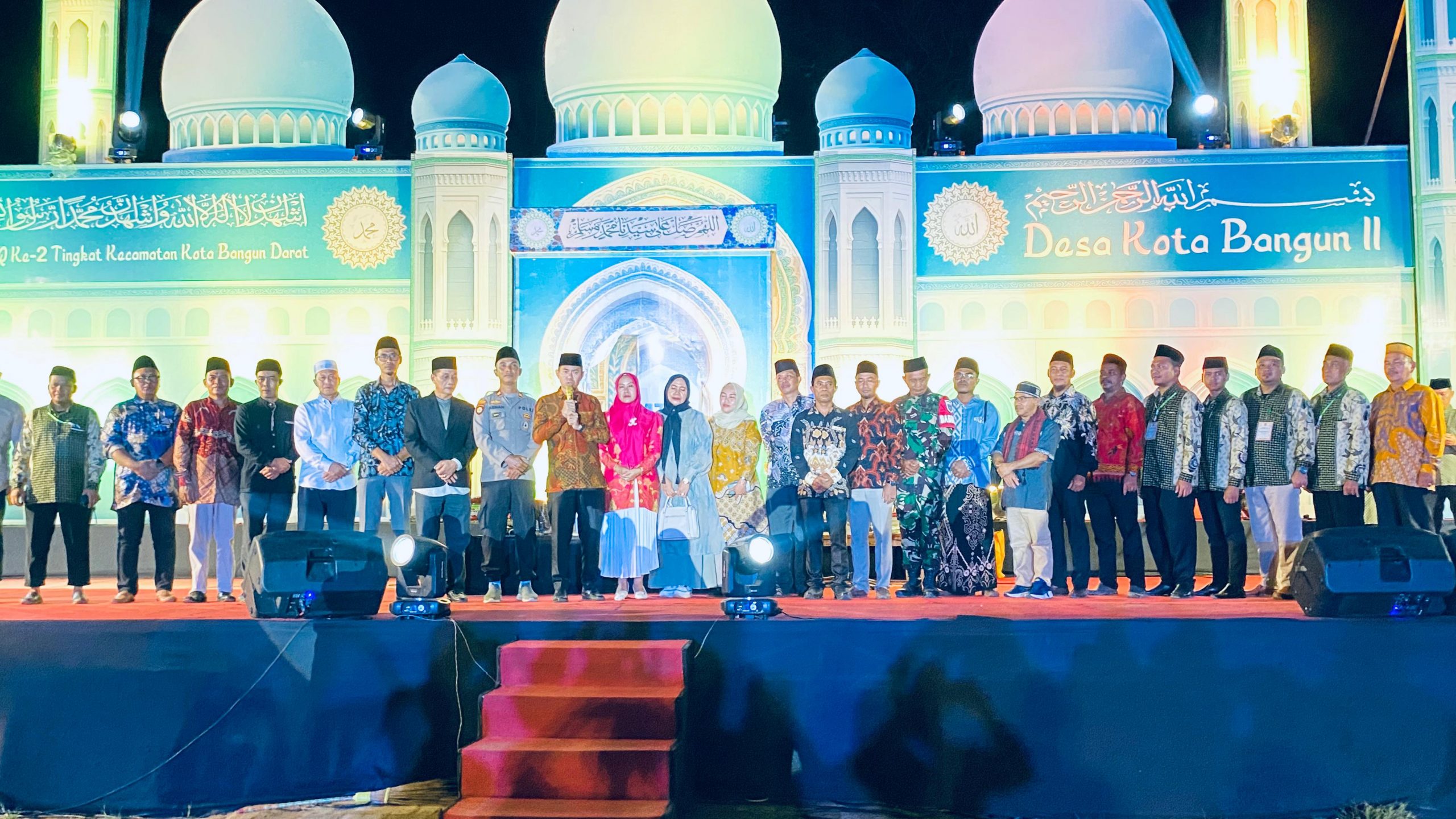 Penutupan MTQ ke-II Kecamatan Kota Bangun Darat Tahun 2025
