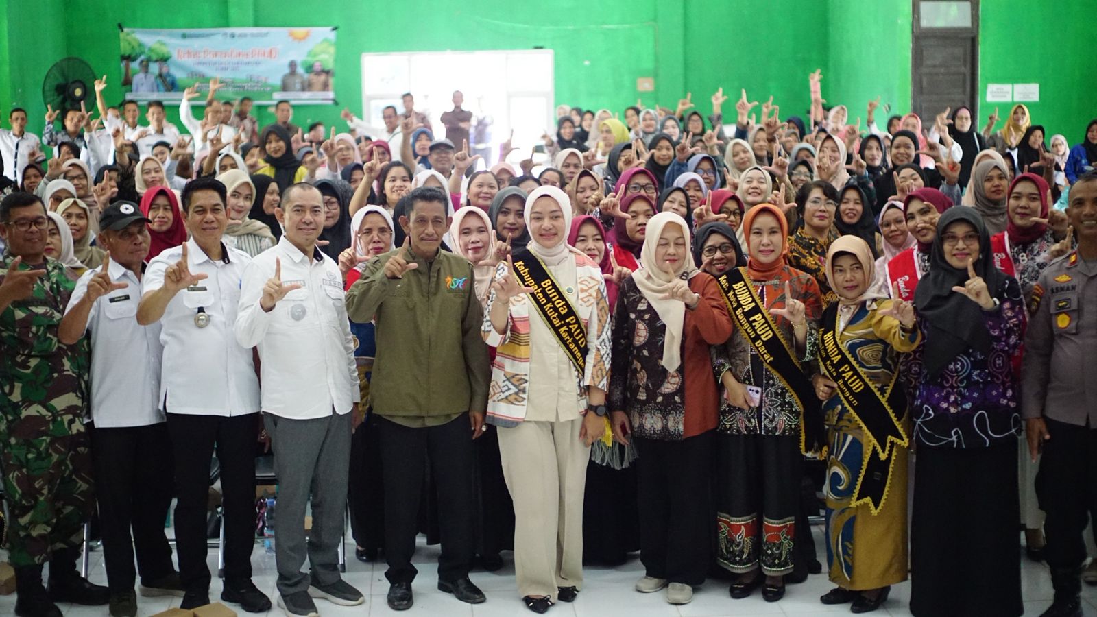 Pokja Bunda PAUD Kukar Gelar Sosialisasi Kelas Parenting PAUD di Kec. Kota Bangun