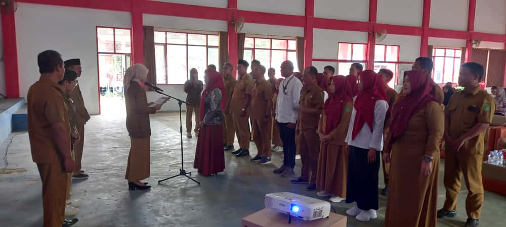 Pelantikan Pengurus PPTI Kecamatan Kota Bangun Darat Periode 2025–2028
