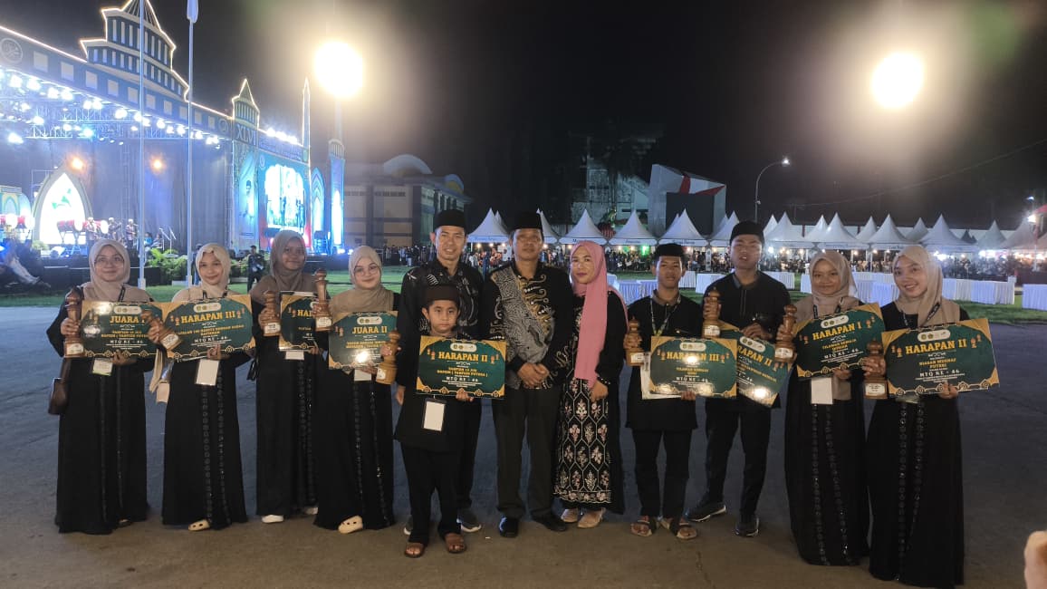 Kecamatan Kota Bangun Darat Raih Peringkat ke-15 pada MTQ ke-46 Tingkat Kabupaten Kutai Kartanegara