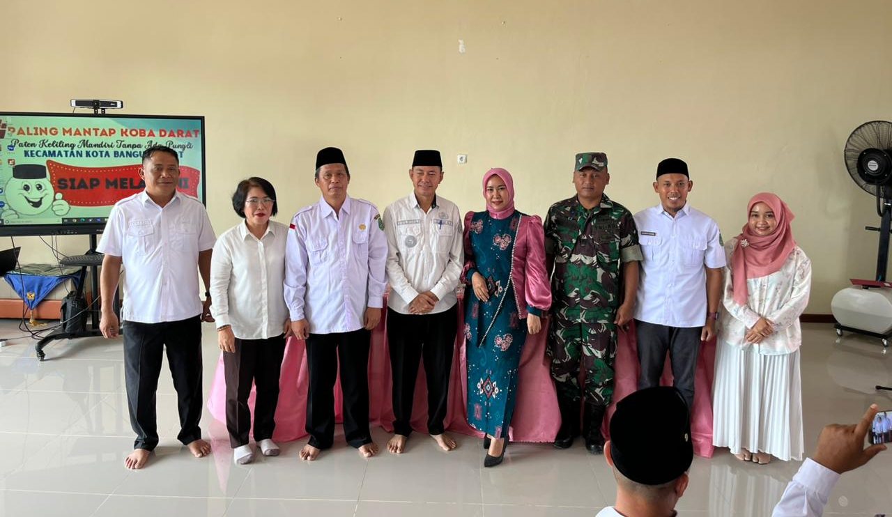 Suasana Haru dan Penuh Kebersamaan Warnai Sertijab dan Pisah Sambut di Lingkungan Kecamatan Kota Bangun Darat