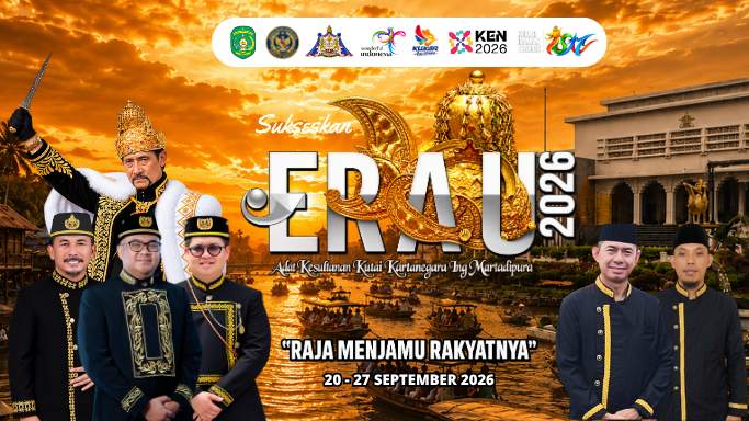 Festival Budaya Erau Adat Kutai 2026, Pemerintah Kecamatan Kota Bangun Darat Ajak Masyarakat Meriahkan Warisan Budaya Kutai